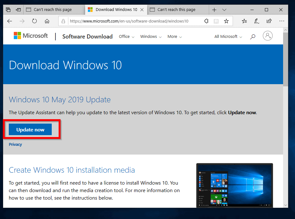 Latest windows 10 update manual download